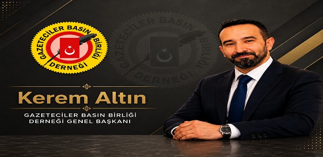 Gazeteciler Basın Birliği Genel Başkanı Kerem Altın
