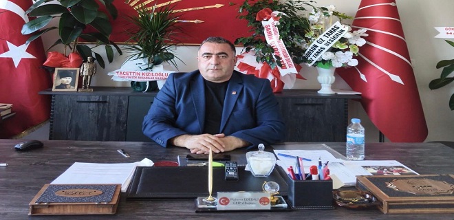 Cumhuriyet Halk Partisi (CHP) Erzurum İl Başkanı Mahmut Edebali,3 Temmuz Erzurum Kongresi’nin 107. yıl dönümü dolayısıyla yayımladı: